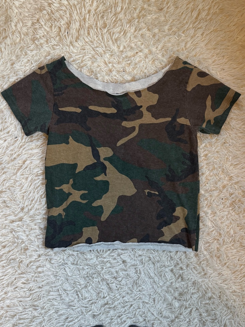 Brandy Melville Camo Top